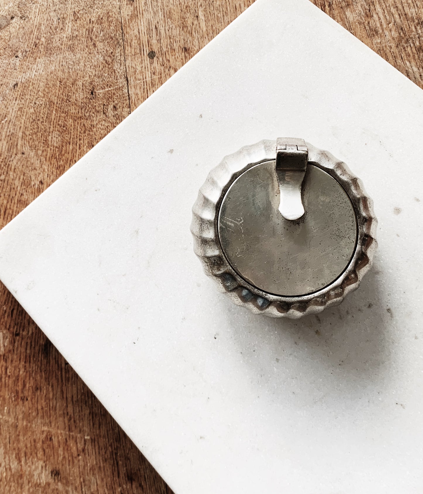 Vintage Silver Votive Holder India