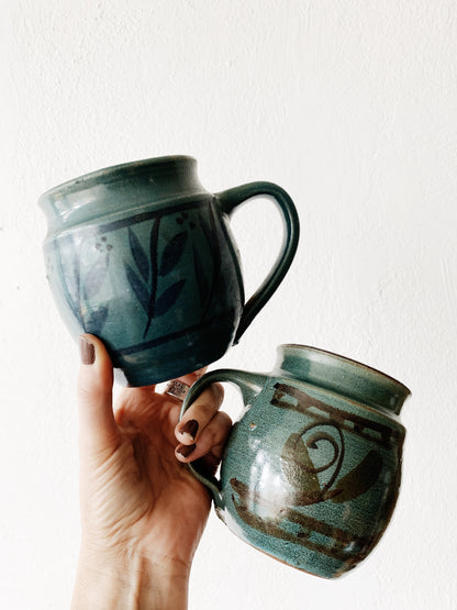 Large Handmade Mug Pair