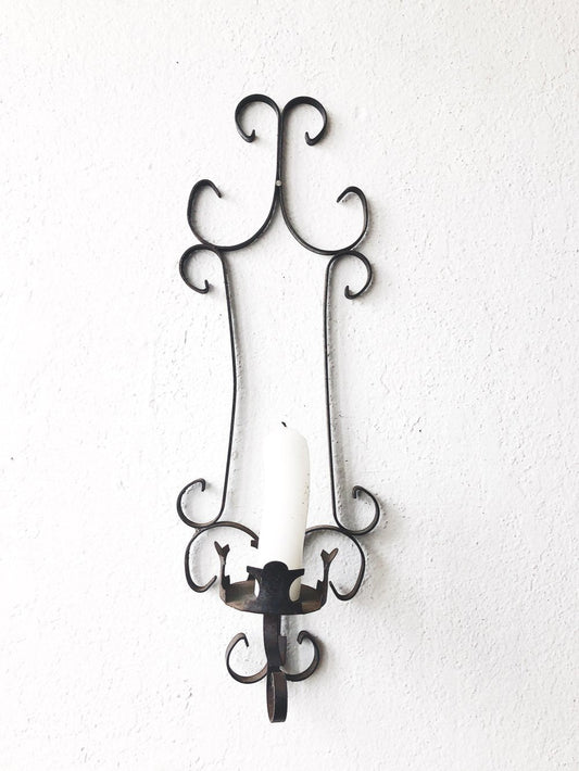 Vintage Iron Candleholder