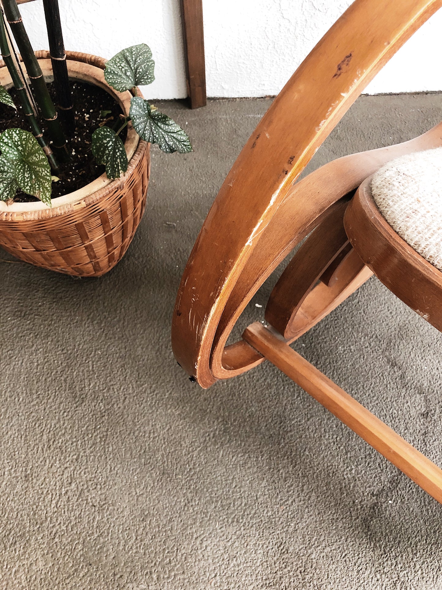 Vintage Bentwood Thonet Style Rocker