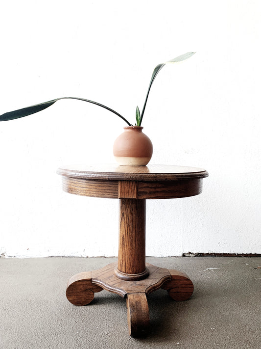 Small Scale Antique Oak Coffee Table