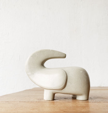 Vintage Soapstone Elephant