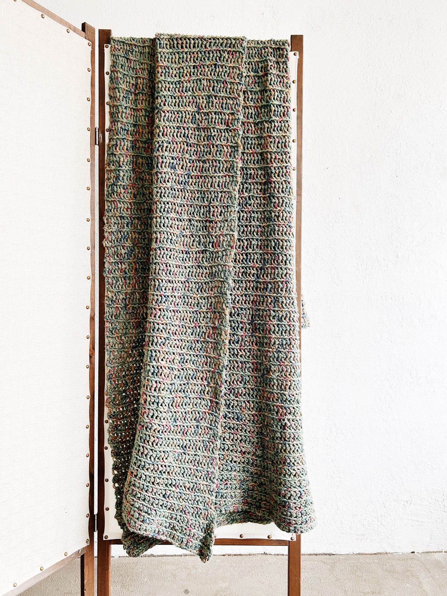 Hand Knit Afghan