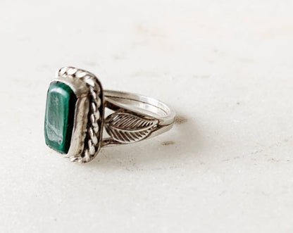 Vintage Malachite Ring