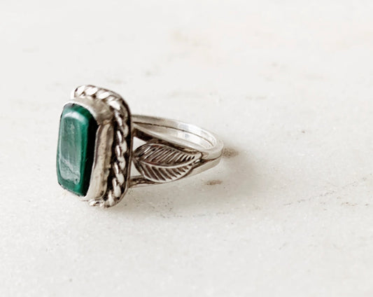 Vintage Malachite Ring
