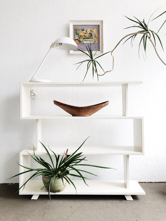 Vintage Mid Century Room Divider Shelf