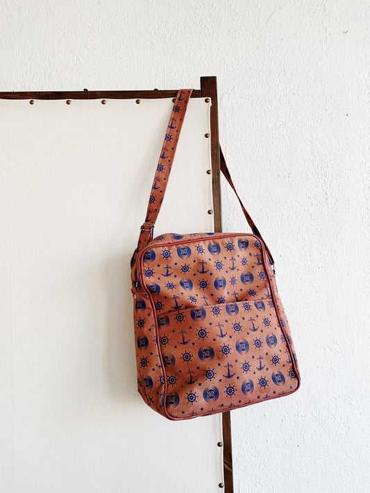 Vintage Canvas Sun Line Tote Bag