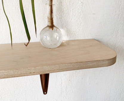 Baltic Birch Ply Wall Shelf