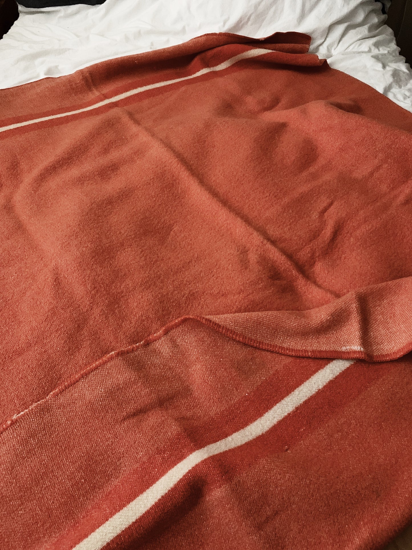 Vintage Wool Camp Blanket