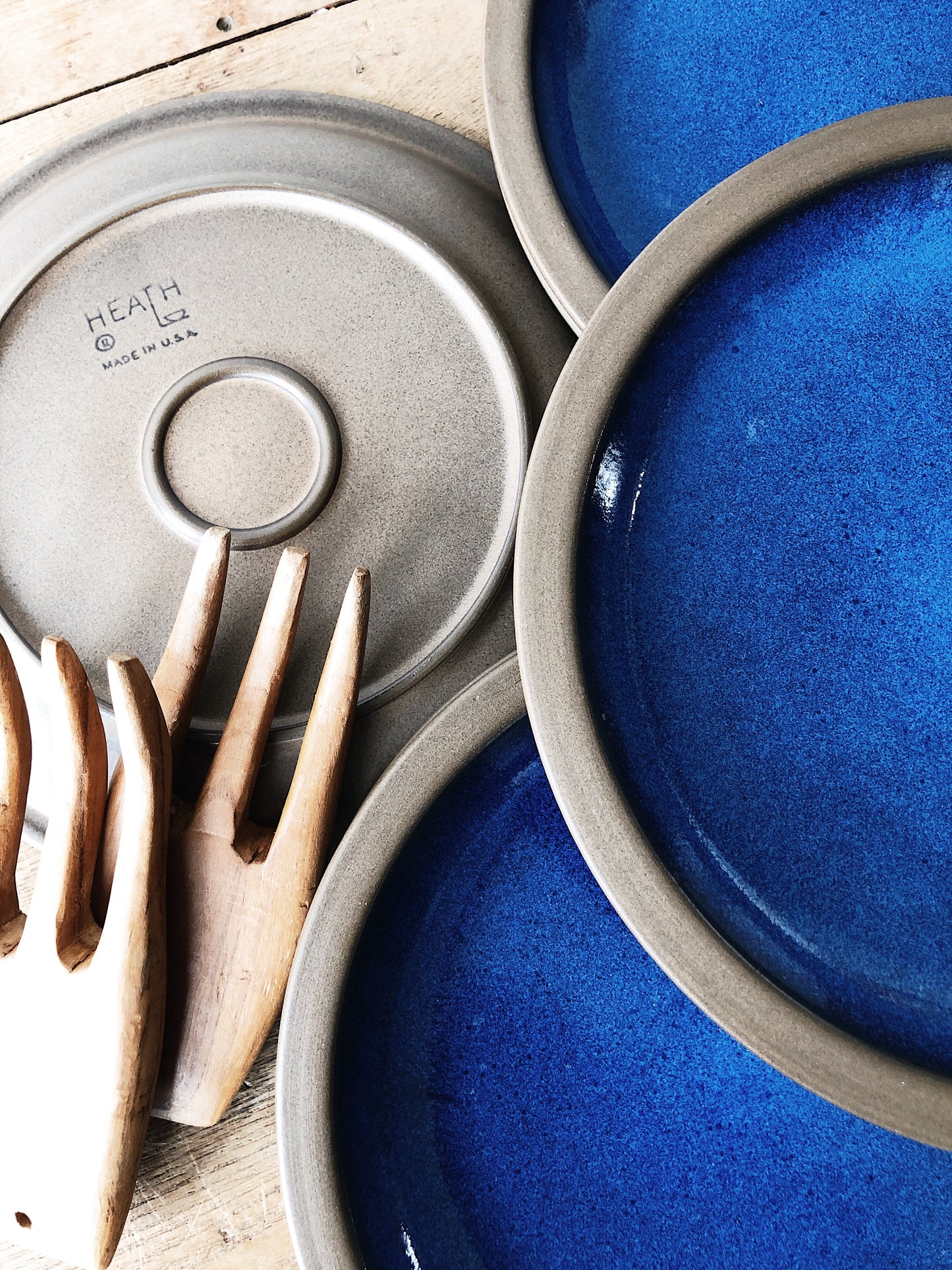 Vintage Heath Ceramics Moonstone Dish Set