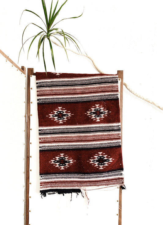 Vintage Thick Wool Blend Rug