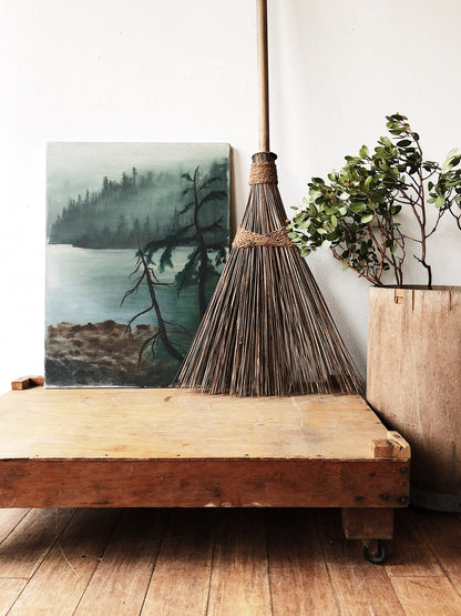 Vintage Industrial Plant Dolly on Casters