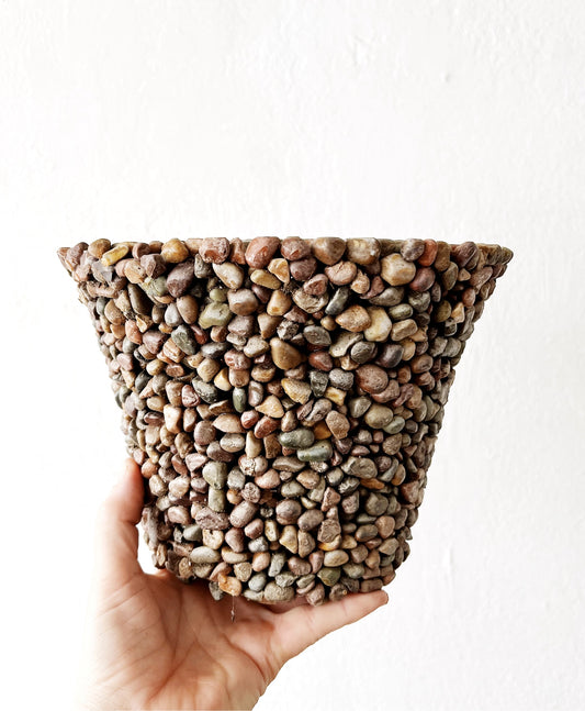 Vintage Pebble Planter