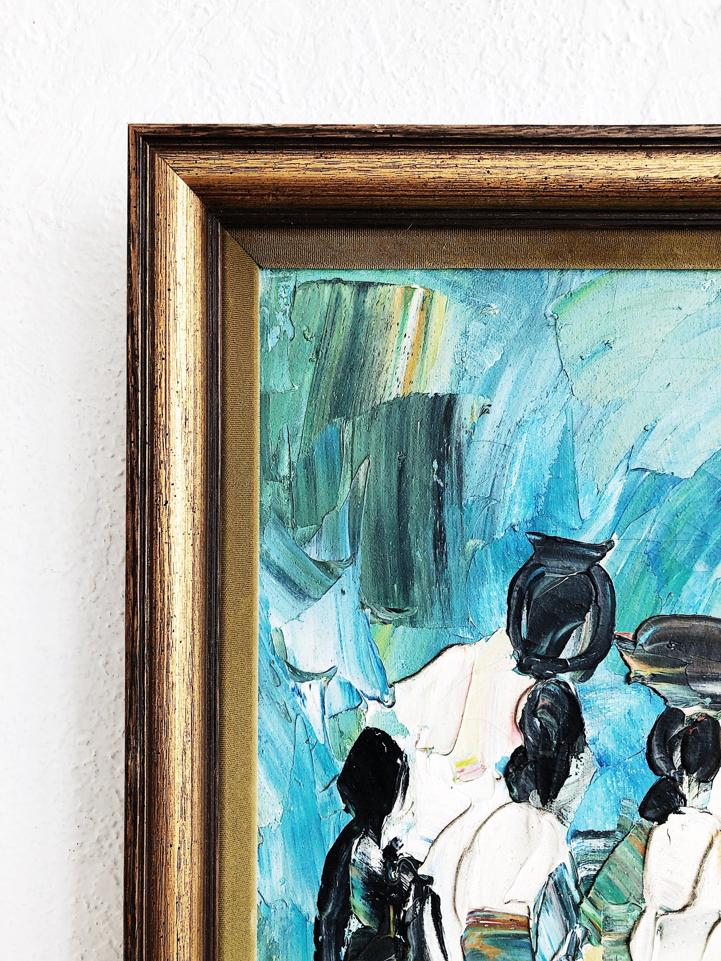 Vintage 1960s Oil Painting