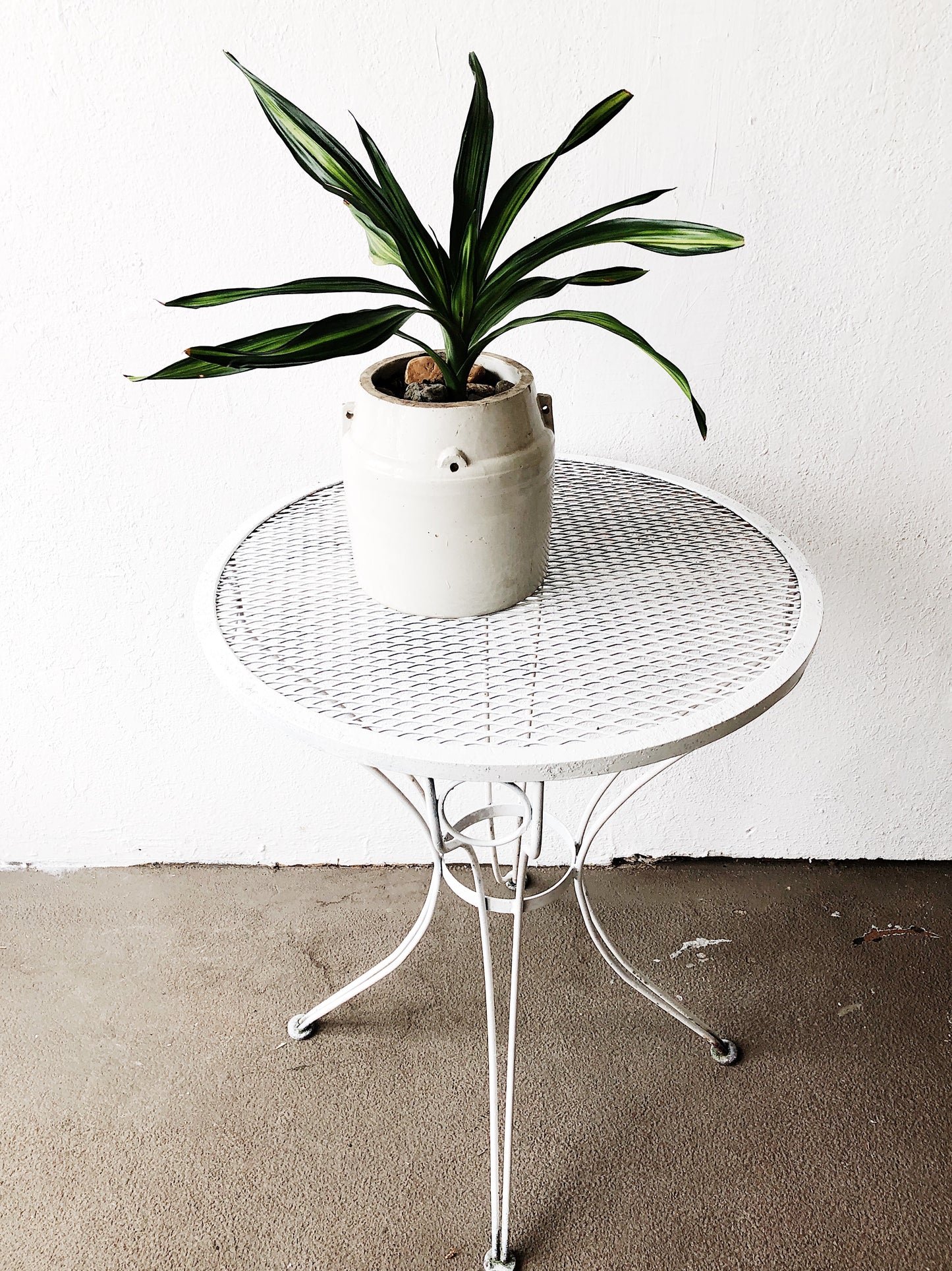Vintage Iron Cafe Table