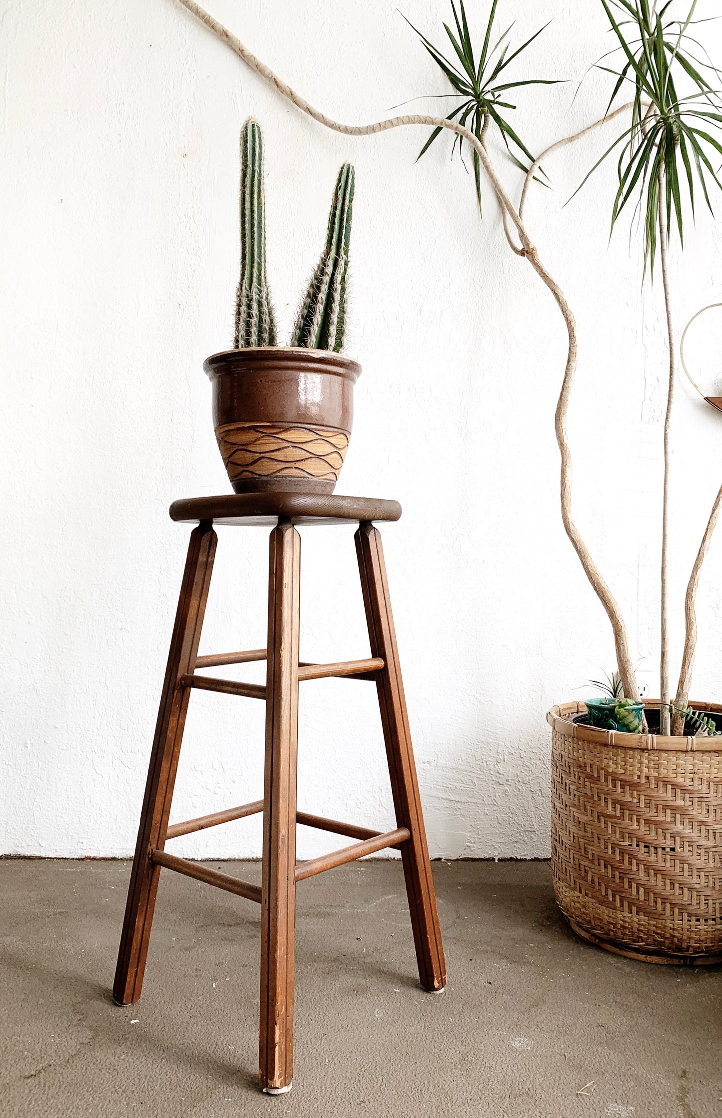 Vintage Wooden Stool