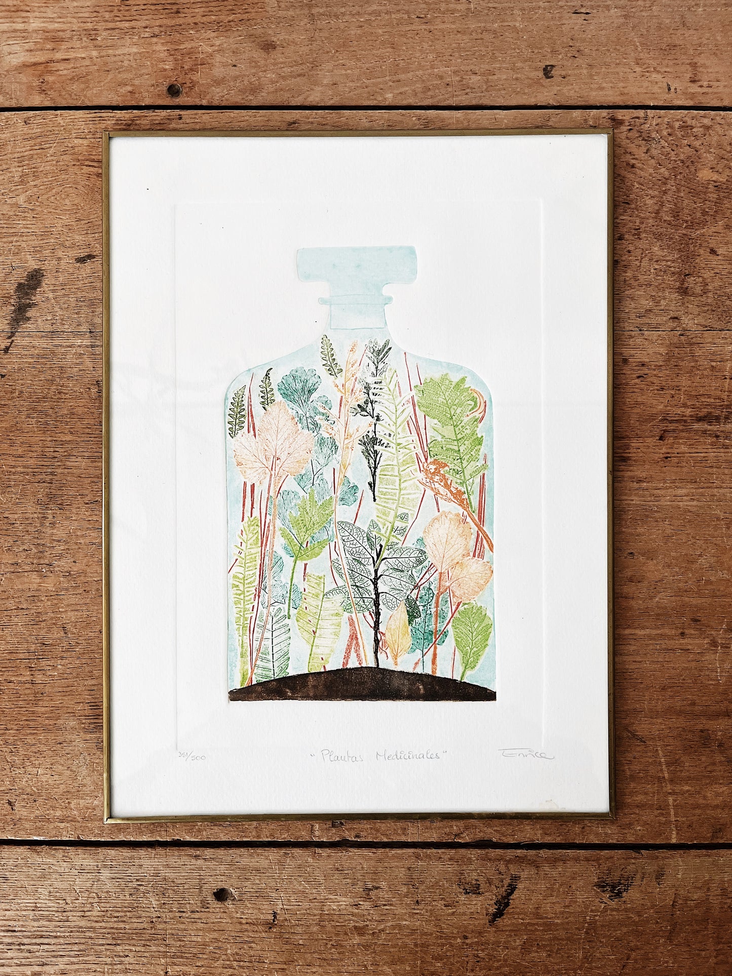 Original Framed Etching