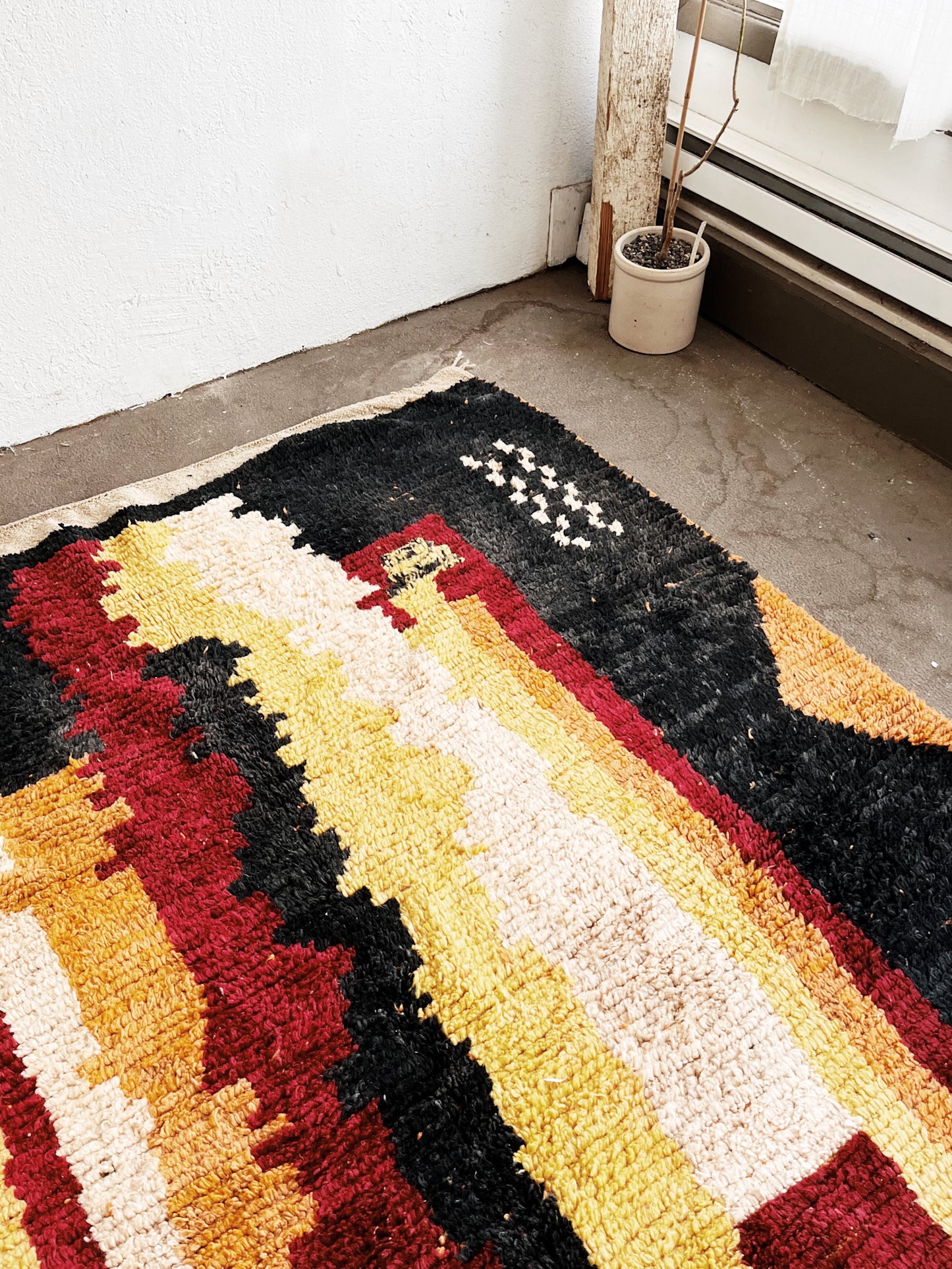 Vintage Moroccan Berber Rug