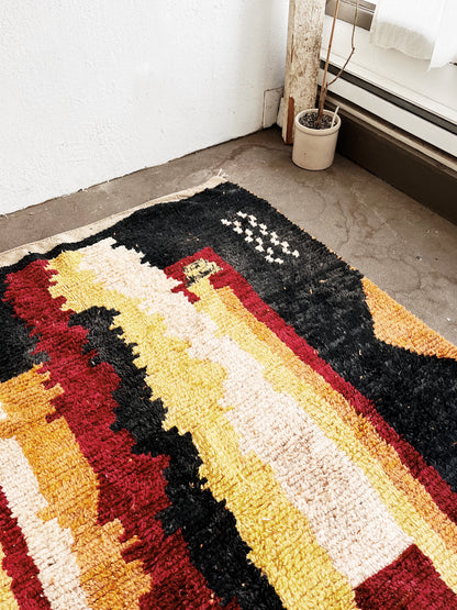 Vintage Moroccan Berber Rug