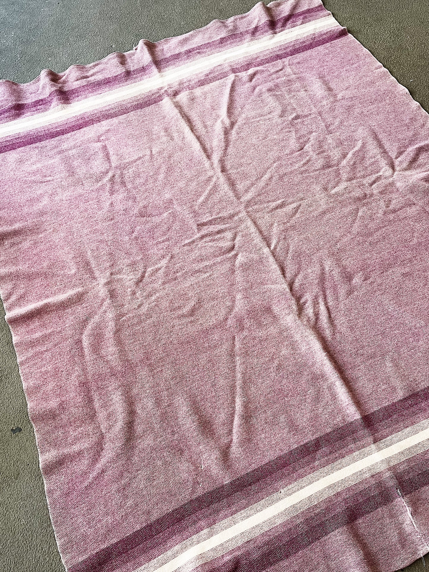 Vintage Wool Camp Blanket