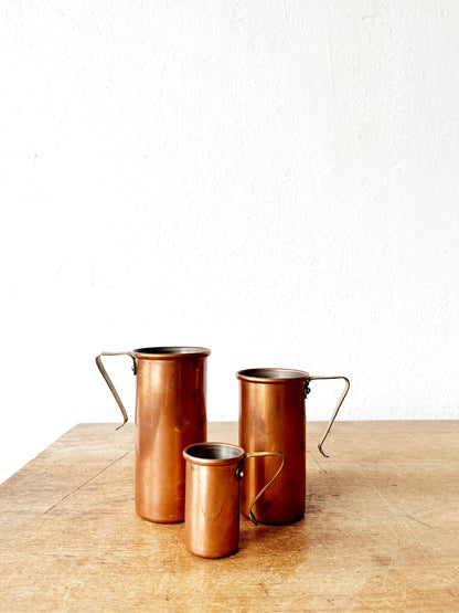 Vintage Copper Measures