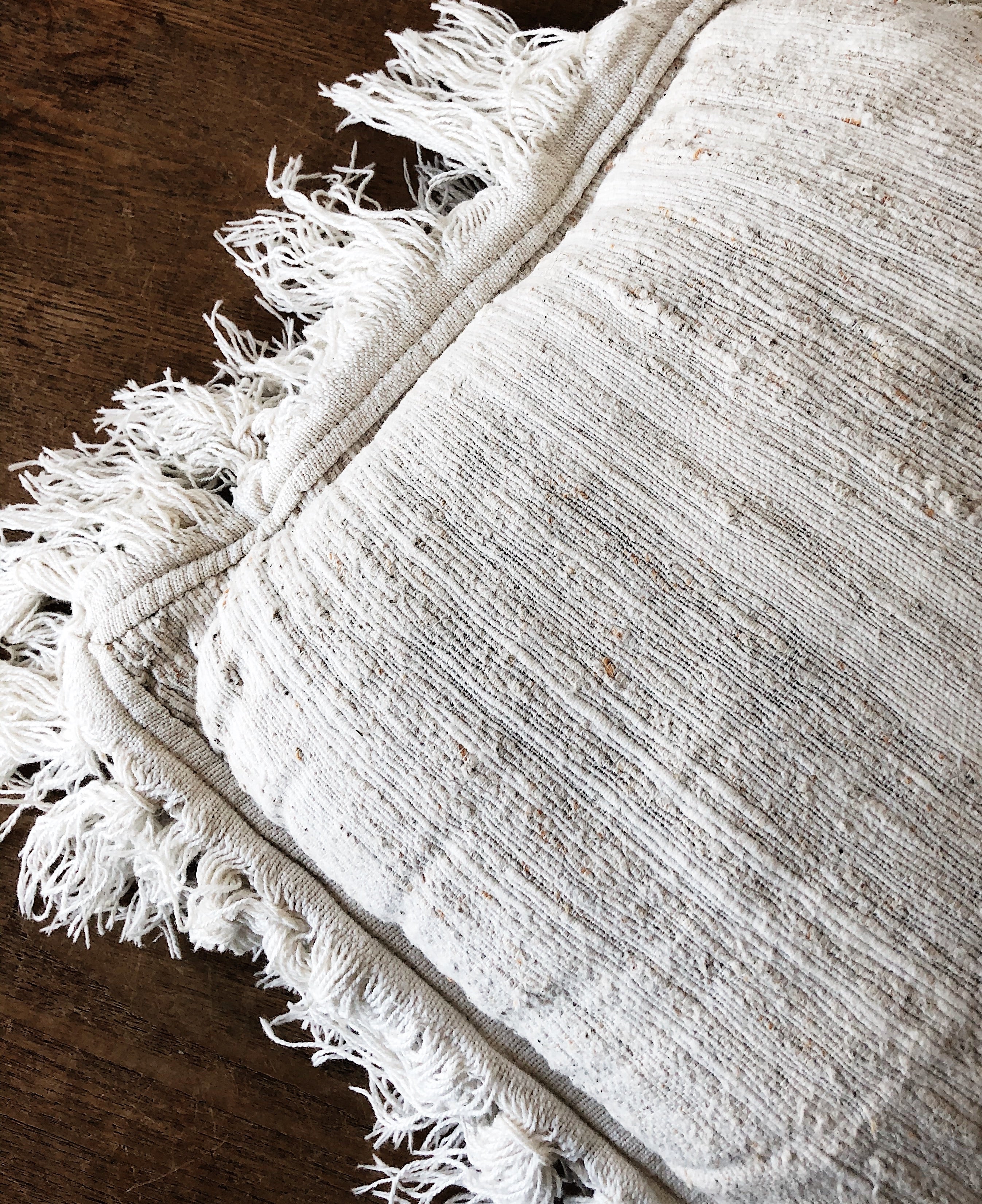 Vintage Indian Cotton Pillow - Thumbnail 2