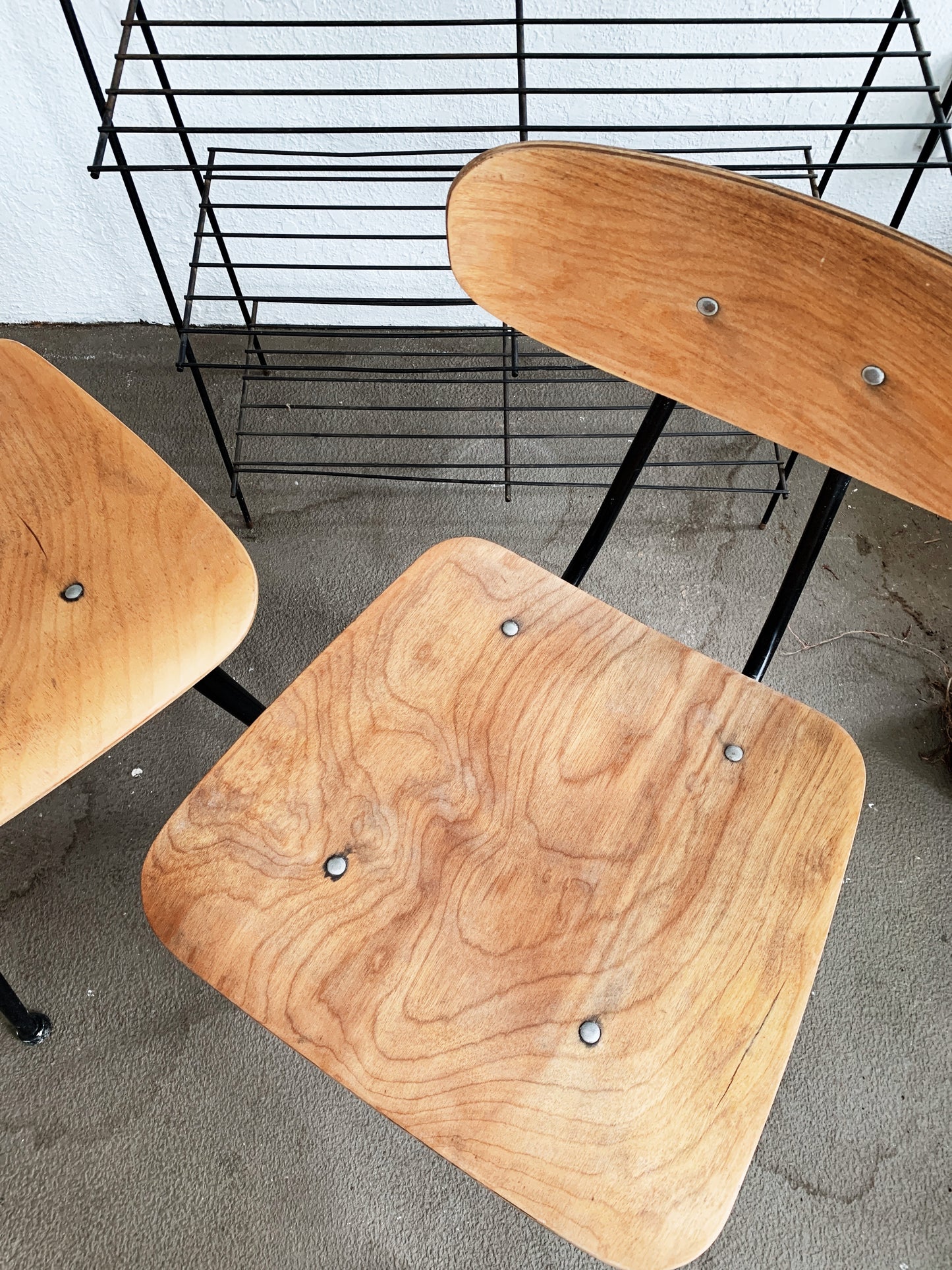 Mid Century Industrial Chair