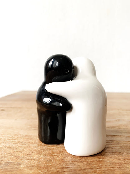 Vintage Hug Salt and Pepper Shakers