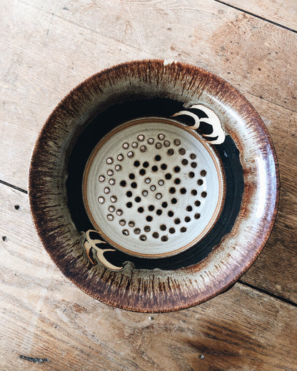 Vintage Ceramic Colander