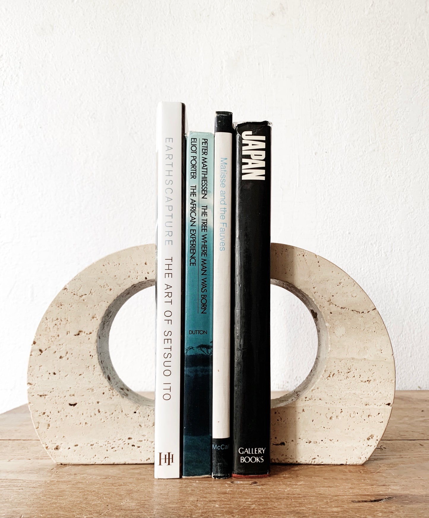 Vintage Stone Bookends