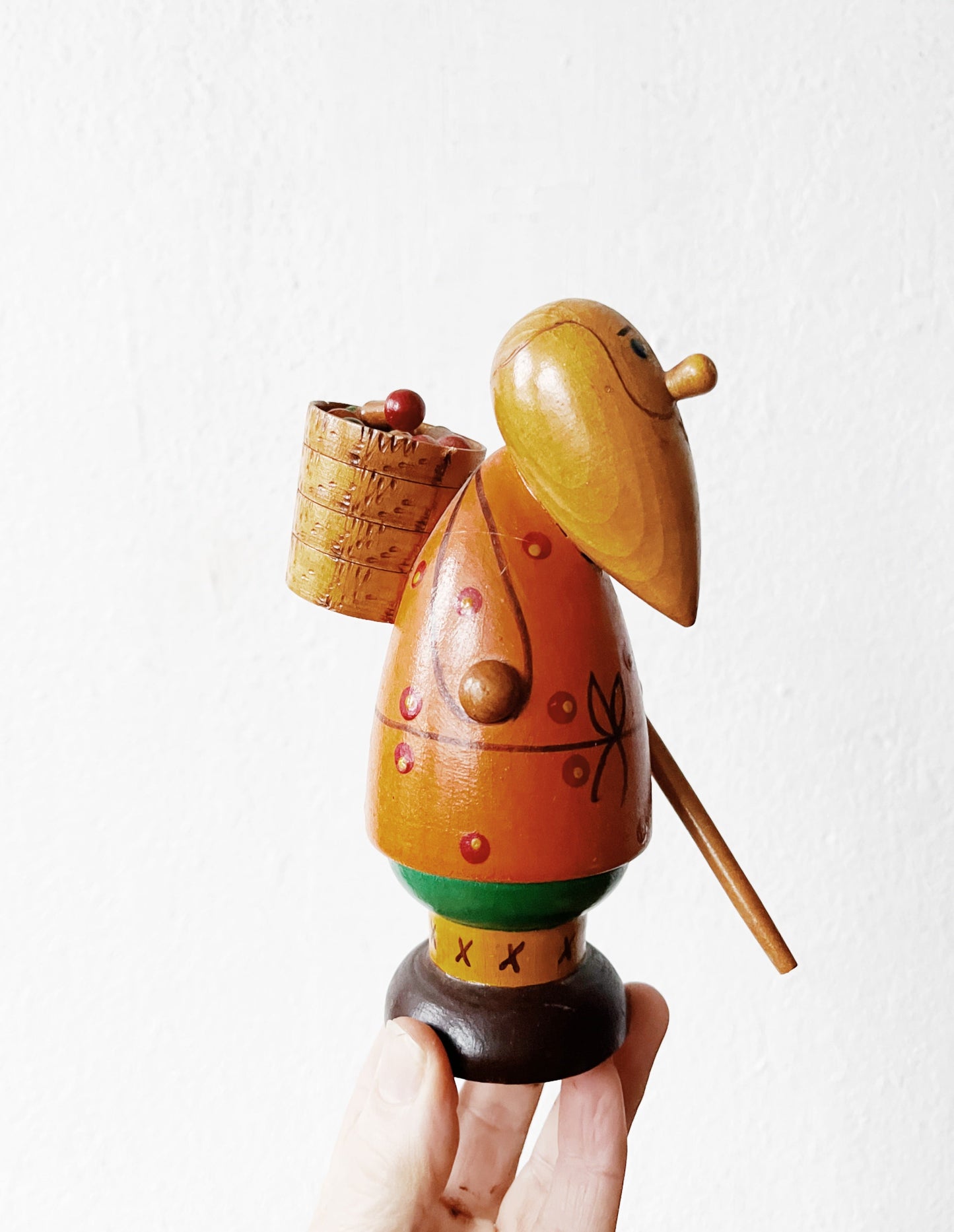 Vintage Russian Folk Mushroomer