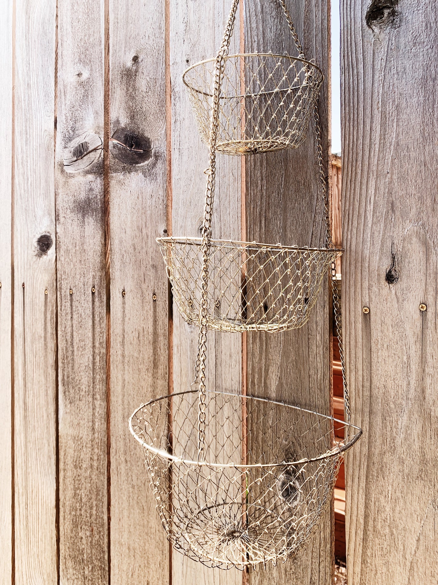 Vintage Hanging Baskets