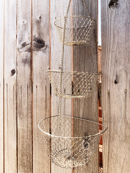 Vintage Hanging Baskets