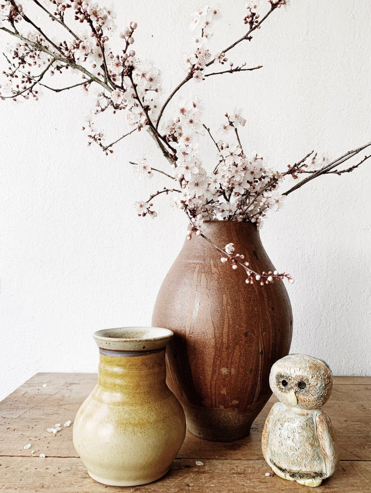 Vintage Owl Luminary