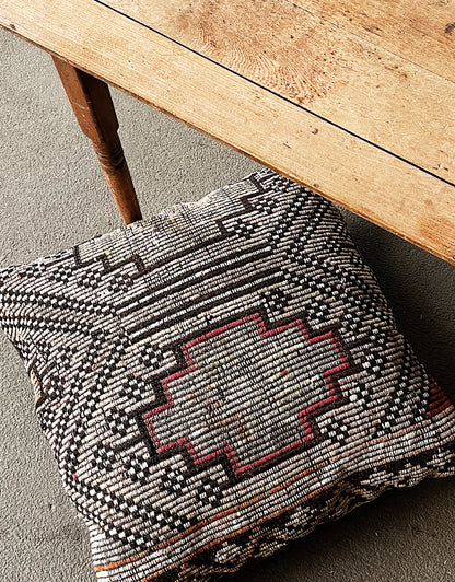 Vintage Kilim Floor Cushion