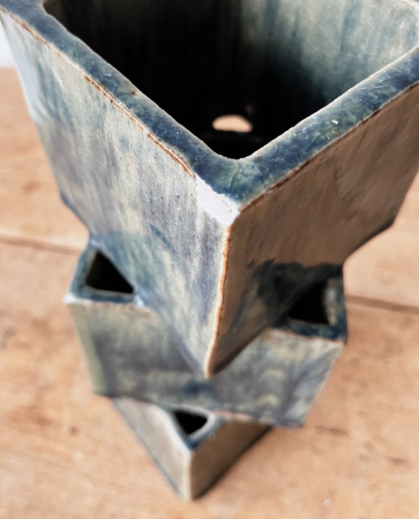 Brutalist Ceramic Vase