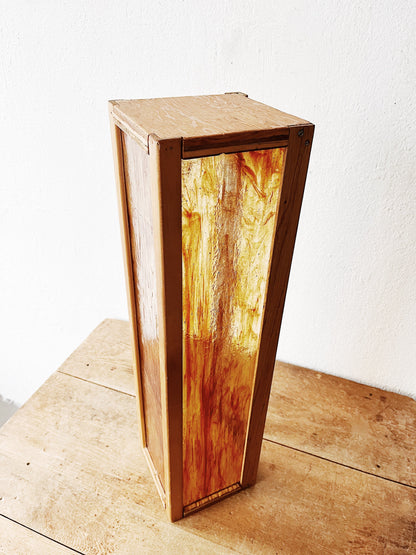 Handmade Slag Glass Shelf