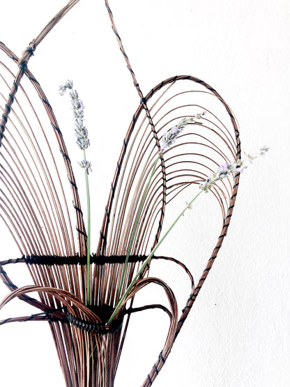 Vintage Grapevine Basket