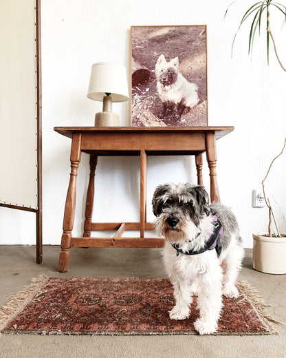 Vintage Enlarged Framed Photograph