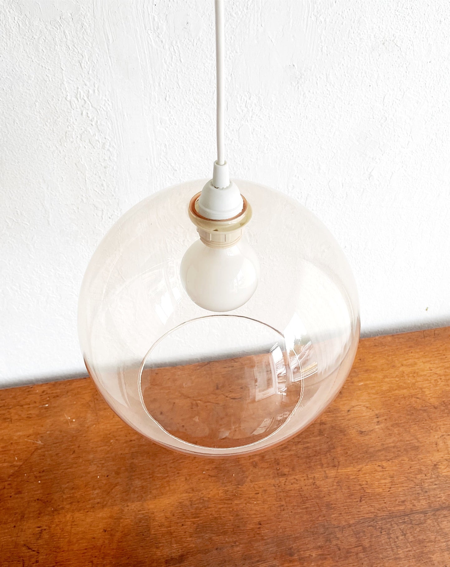 Vintage Blown Glass Pendant