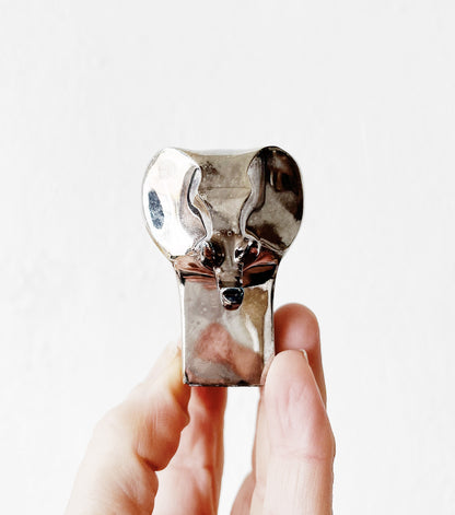 Vintage Dansk Modernist Siverplate Elephant