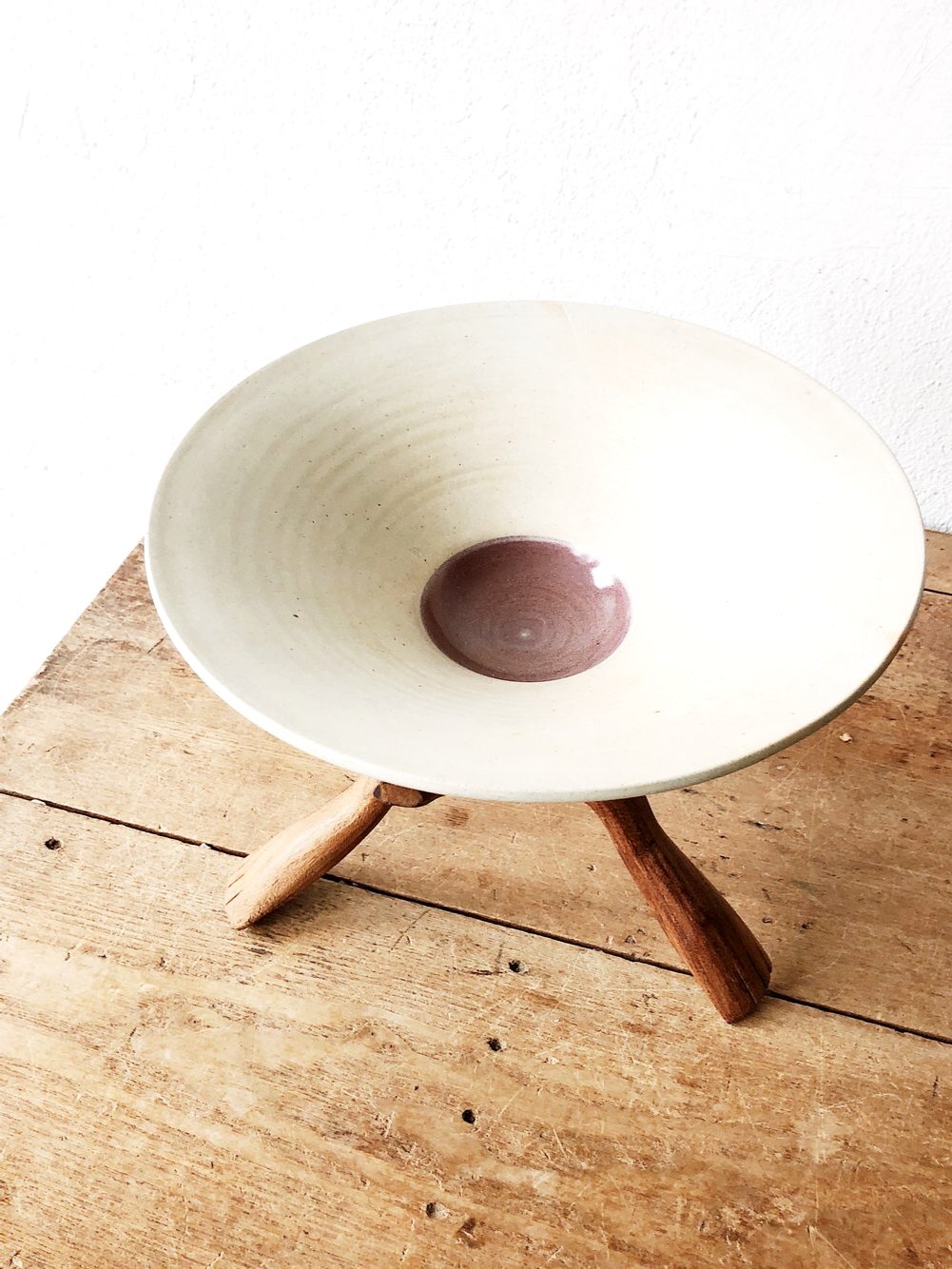 Vintage Folding Wood Stand