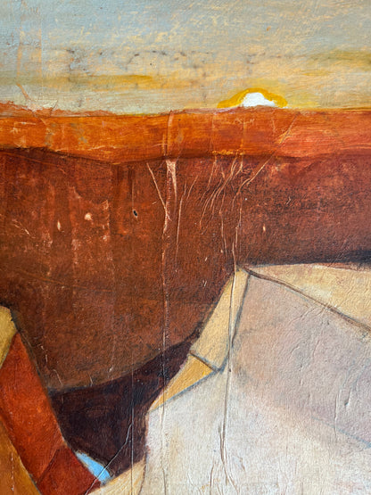 Original Mixed Media Landscape Painting