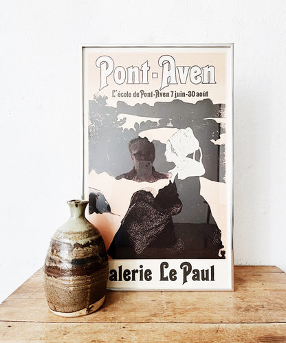Vintage French Gallery Poster