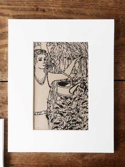 Vintage Win Ng Illustration