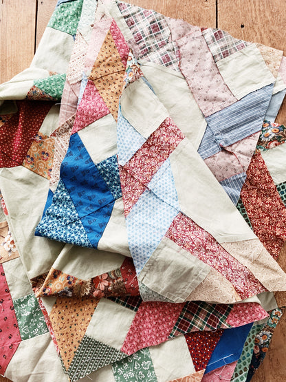 Handmade Cotton Quilt Topper