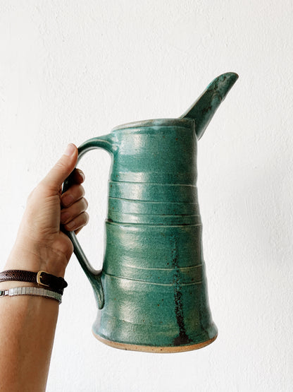Handmade Vintage Art Pottery Pitcher