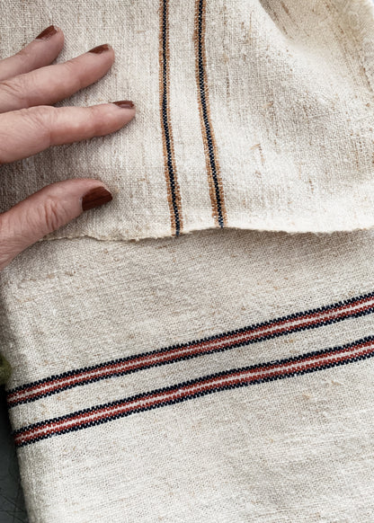 Hand Woven Raw Silk Textile