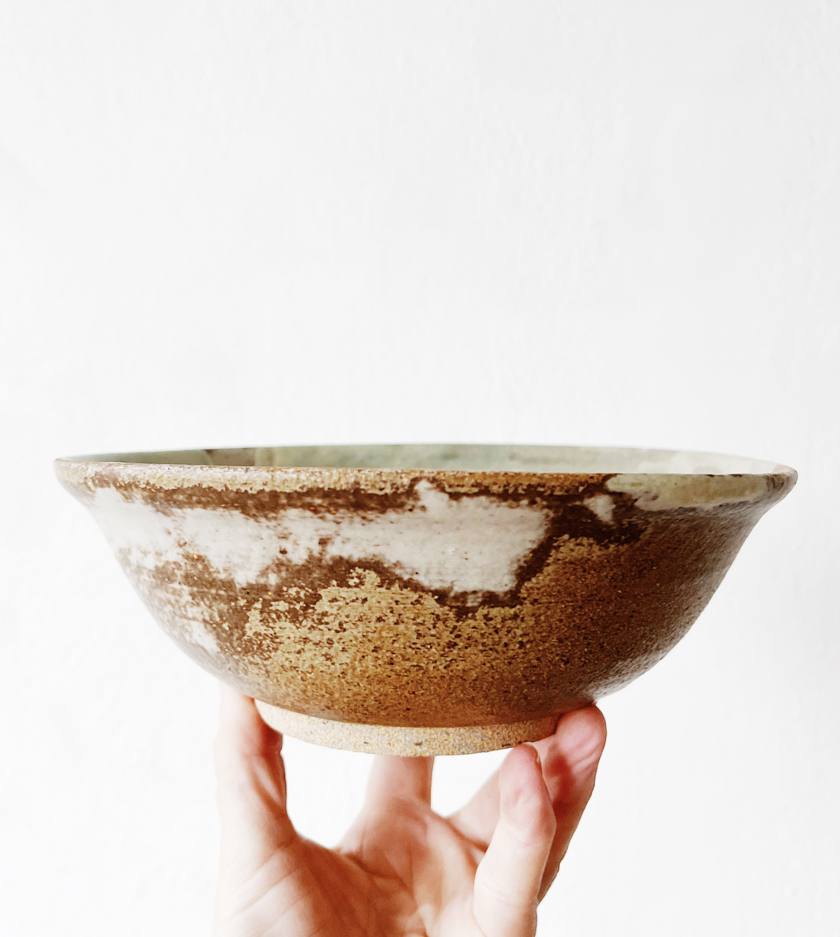 Swirled Handmade Pottery Bowl - Thumbnail 3