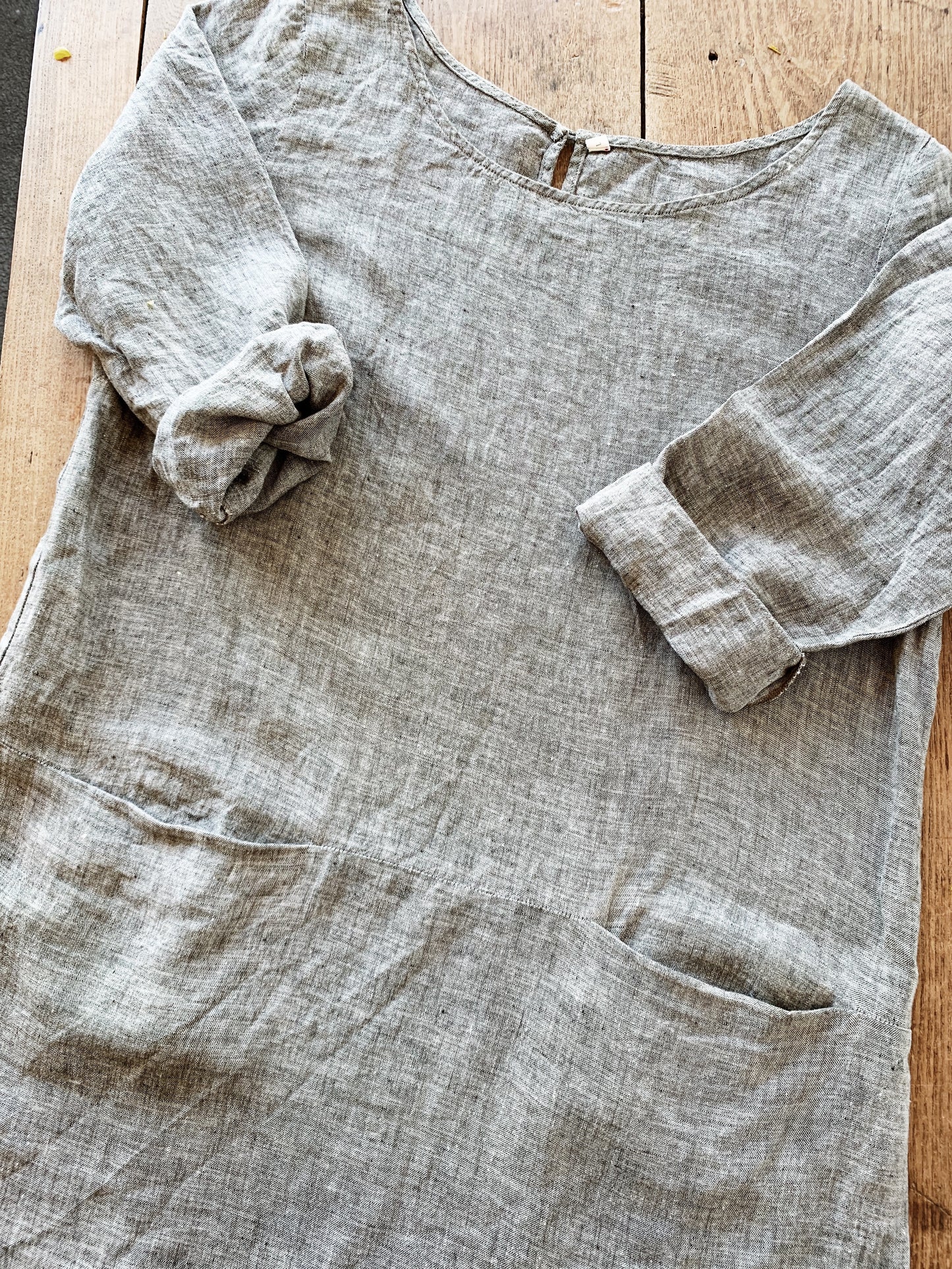 Linen Mini Dress / Tunic
